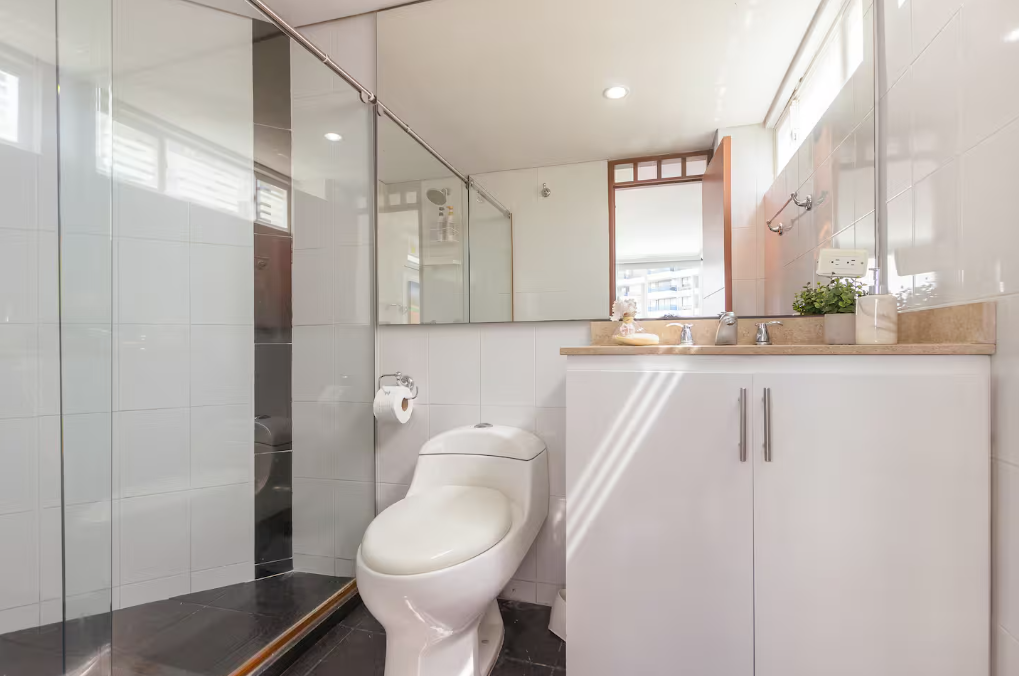 Baño principal moderno