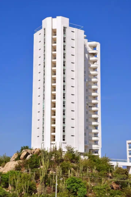 Vista exterior del complejo